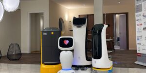 Vier Roboter für den Hospitality-Bereich